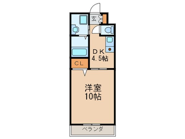 メゾン田代本通の物件間取画像